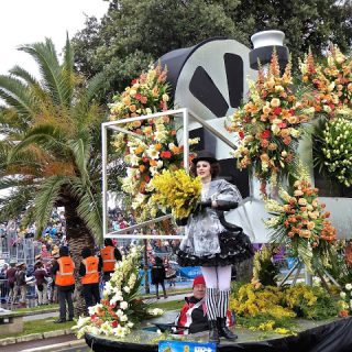 “Bataille de Fleurs”, Carnaval, Nice, France….
