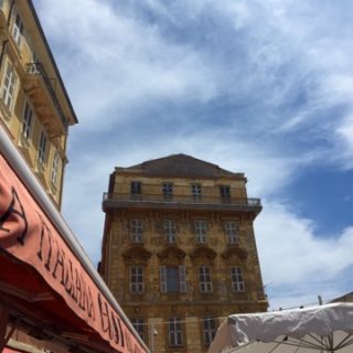 if it’s Monday there will be antiques, The Cours Saleya, Nice, France…
