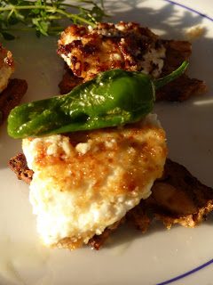 Fried Goat Cheese Medallions
