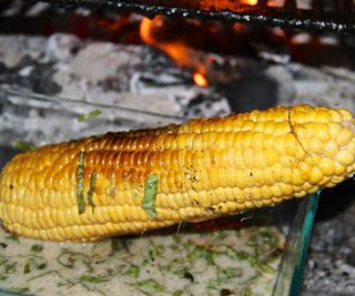 Roasted corn, Thai style….