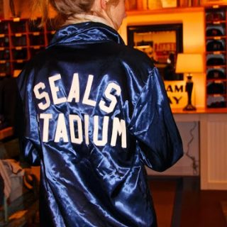 That Satin jacket at Ebbets…
