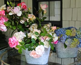 English garden bouquets…