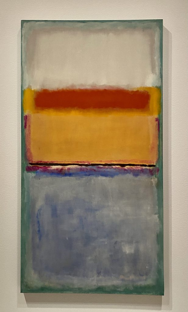 Seattle Art Museum, Virginia and Bagley Wright collection, Mark Rothko, oil on canvas