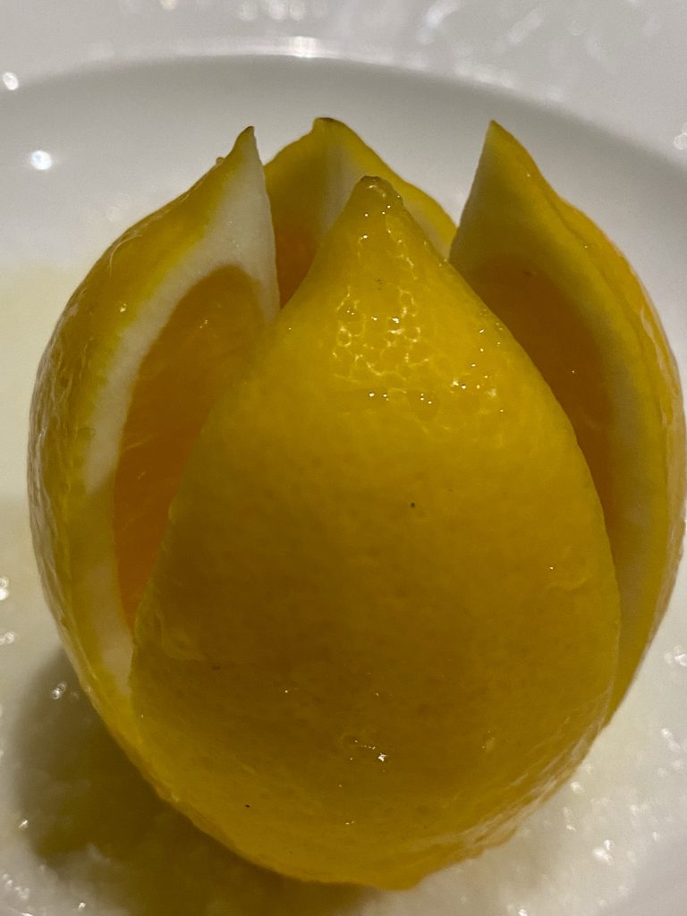 Meyers lemons, quartered Meyers lemon, diy preserved lemons, how to preserve lemons, preserved meyers lemons
