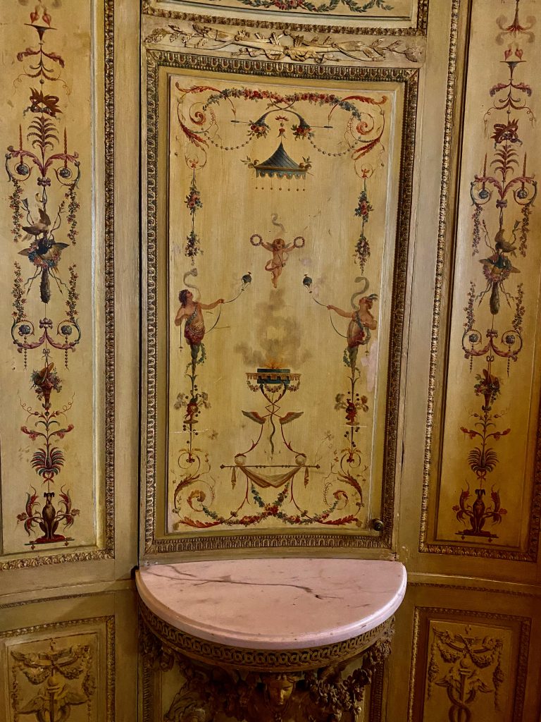 Villa Ephrussi Rothschild, Saint Jean Cap Ferrat, Belle Epoque, Italian Renaissance design, Italian Renaissance Mansion, painted french wall panels, boiserie