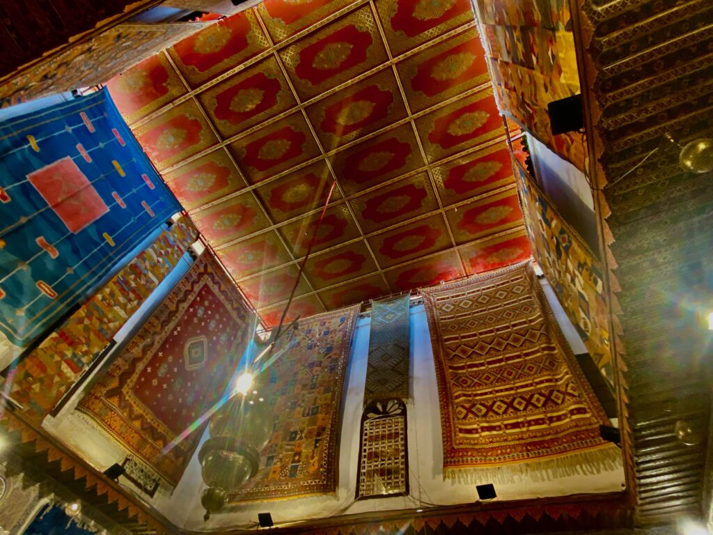 The Medina, Souks, Marrakesh, carpets, Berber rugs, Morocco, North Africa, markets