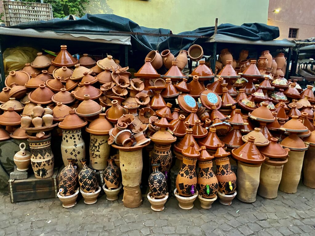 The Medina, Souks, Marrakesh, herbs, Morocco, North Africa, markets, tagines