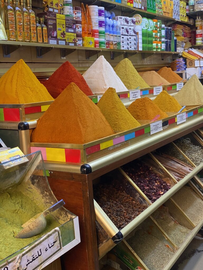 The Medina, Souks, Marrakesh, herbs, pigments, Morocco, North Africa, markets, herboristes