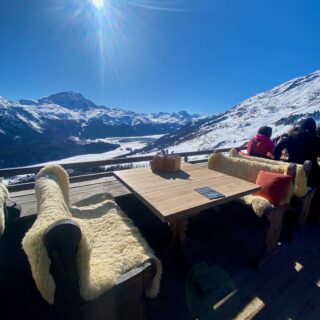 Paradiso Club, on top of the world in Saint Moritz….