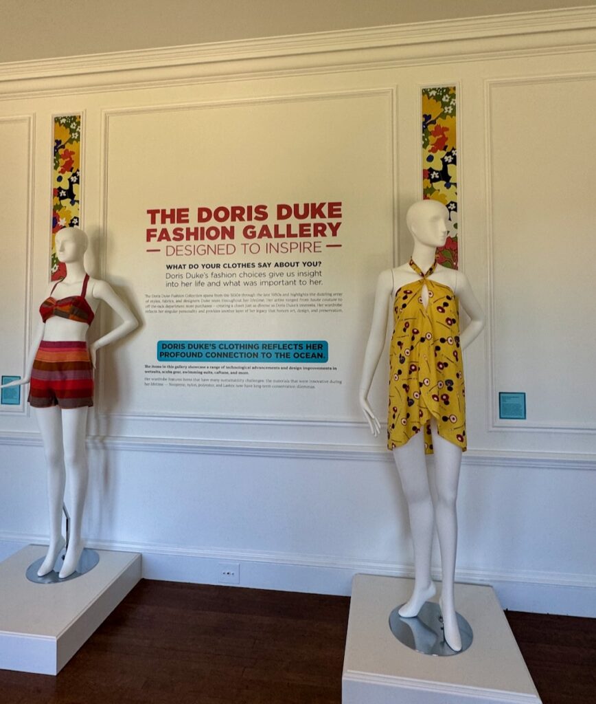 Rough Point House, Doris Duke, Doris Duke bedroom, Americana fashion, Newport Restoration Foundation, Newport, RI