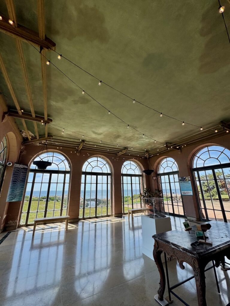 Rough Point House, Doris Duke, the camel's solarium, Newport Restoration Foundation, Newport, RI
